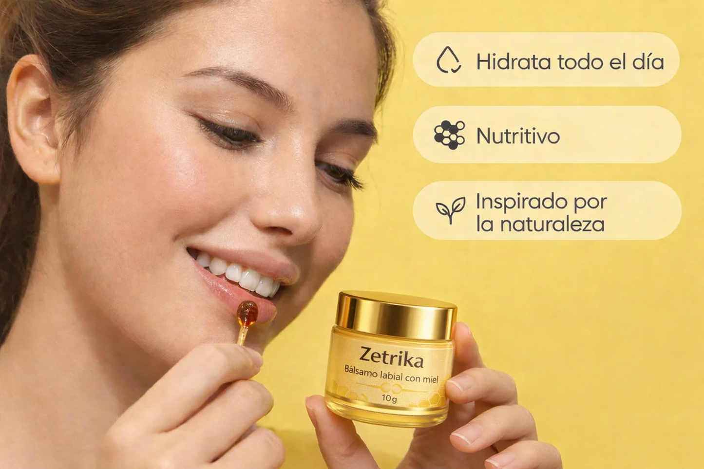 Chau Labios Secos - Bálsamo de miel de abeja