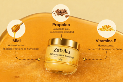 Chau Labios Secos - Bálsamo de miel de abeja